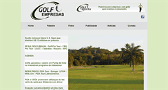 Desktop Screenshot of golfempresas.com.br